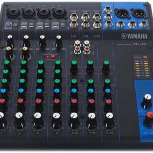 Location table de mixage YAMAHA MG 10 - Purple Location Île-de-France