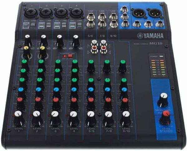 Location table de mixage YAMAHA MG 10 - Purple Location Île-de-France